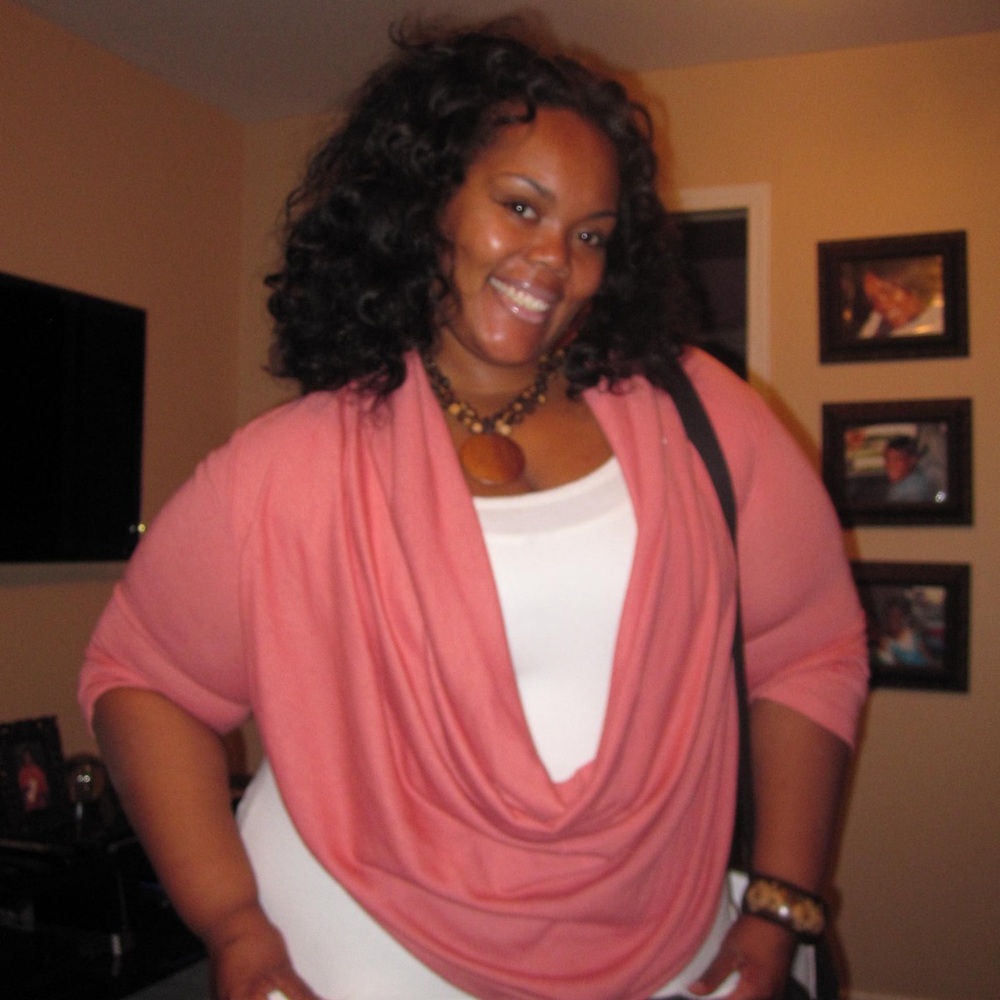 Coral Cowl neck sweater